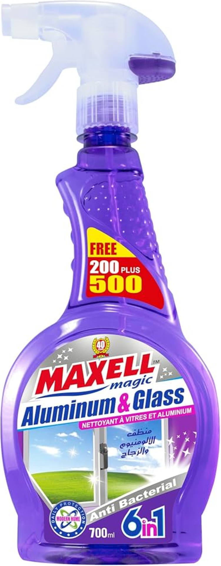 MAXEL MAGIC ALU & GLASS CLEANER 500G